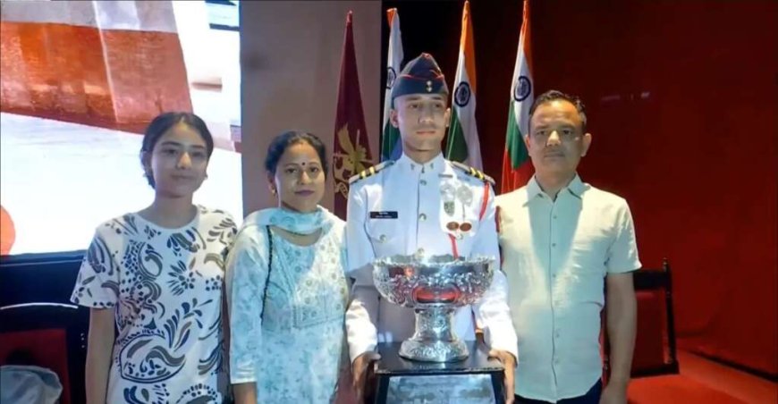 उत्तराखंड के पीयूष रौतेला ने NDA के 150वें बैच में साइंस में बनाई टॉप स्थिति