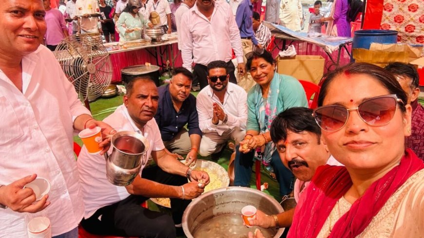 उत्तराखंड: नीम करौली बाबा के भंडारे में श्रद्धालुओं का सैलाब, 5000 से अधिक भक्तों ने लिया प्रसाद