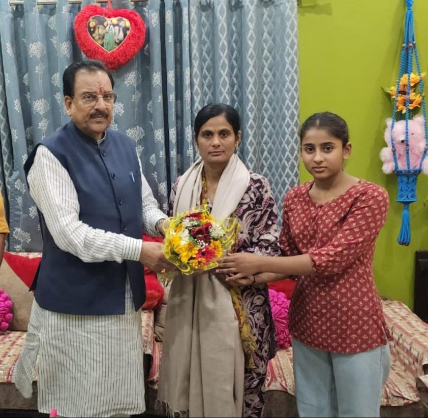उत्तराखंड: सांसद अजय भट्ट ने वीरांगना भावना गोस्वामी से की मुलाकात, सम्मान और भरोसे की दी पुष्टी