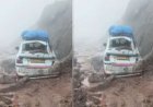उत्तराखंड में हाईवे पर गिरा भारी बोल्डर, एक ही परिवार के छह लोग अमानवीय स्थिति में फंसे