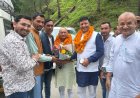 बागेश्वर में भाजपा पंचायत प्रकोष्ठ के प्रदेश संयोजक गोविंद दानू का भव्य स्वागत, कार्यकर्ताओं में जोश