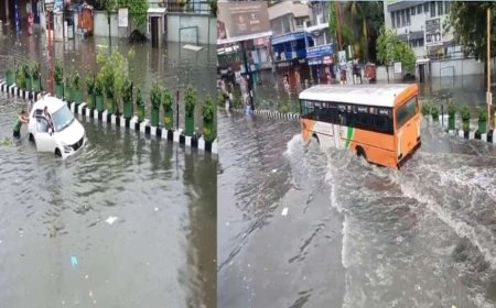 उत्तराखंड की भीषण बारिश ने आम जनजीवन को किया प्रभावित, हरिद्वार में जलभराव