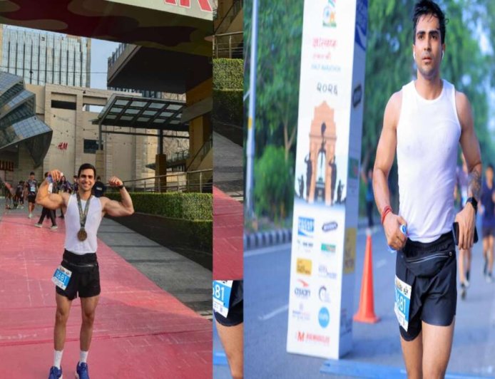 कारगिल विजय दिवस पर हाफ मैराथन में वाशु भगत का अद्भुत प्रदर्शन, जीता पदक