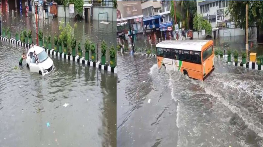 उत्तराखंड की भीषण बारिश ने आम जनजीवन को किया प्रभावित, हरिद्वार में जलभराव