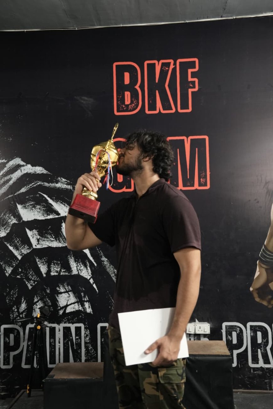 कृष्णा पांडे बने हल्द्वानी में राइट हैंड चैंपियन, बागेश्वर का नाम रोशन