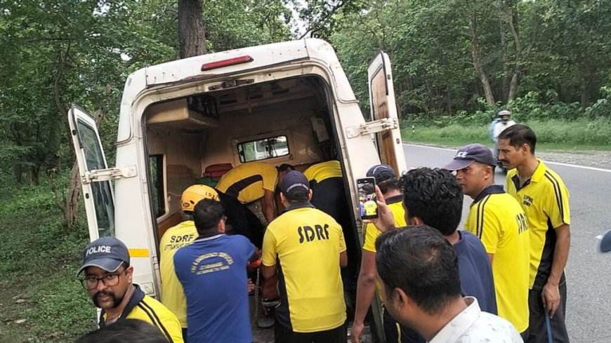 ऋषिकेश में सेल्फी प्वाइंट पर युवक की जान बचाने में SDRF की तत्परता