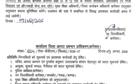 उत्तराखंड में भारी बारिश के चलते कल छुट्टी घोषित, सभी के लिए जरूरी जानकारी