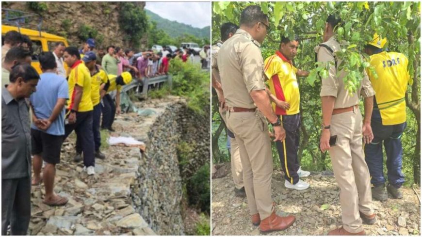 उत्तराखंड दुर्घटना: 250 मीटर गहरी खाई में गिरी बोलेरो, एक ही परिवार के पांच लोगों की दुर्भाग्यपूर्ण मृत्यु